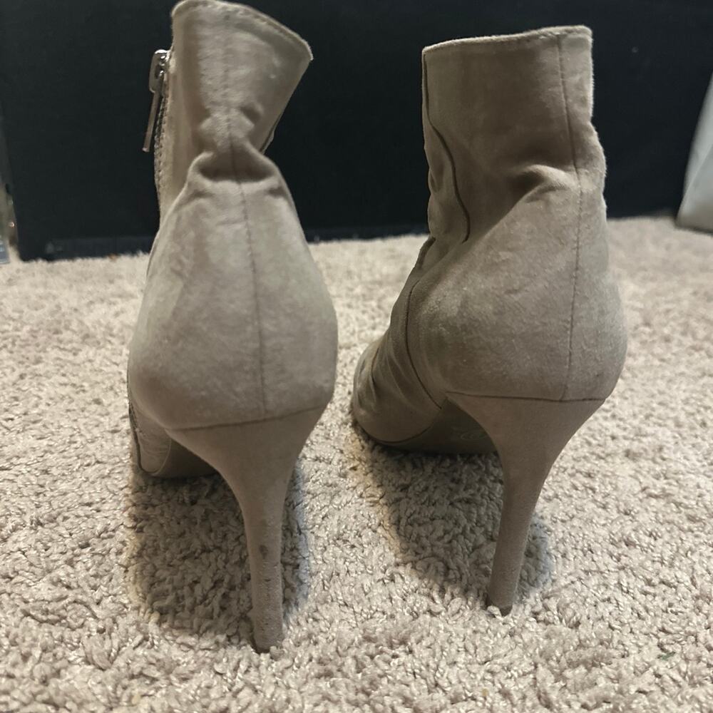 Tan Booties - Picture 2 of 7